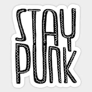 Stay Punk Sticker